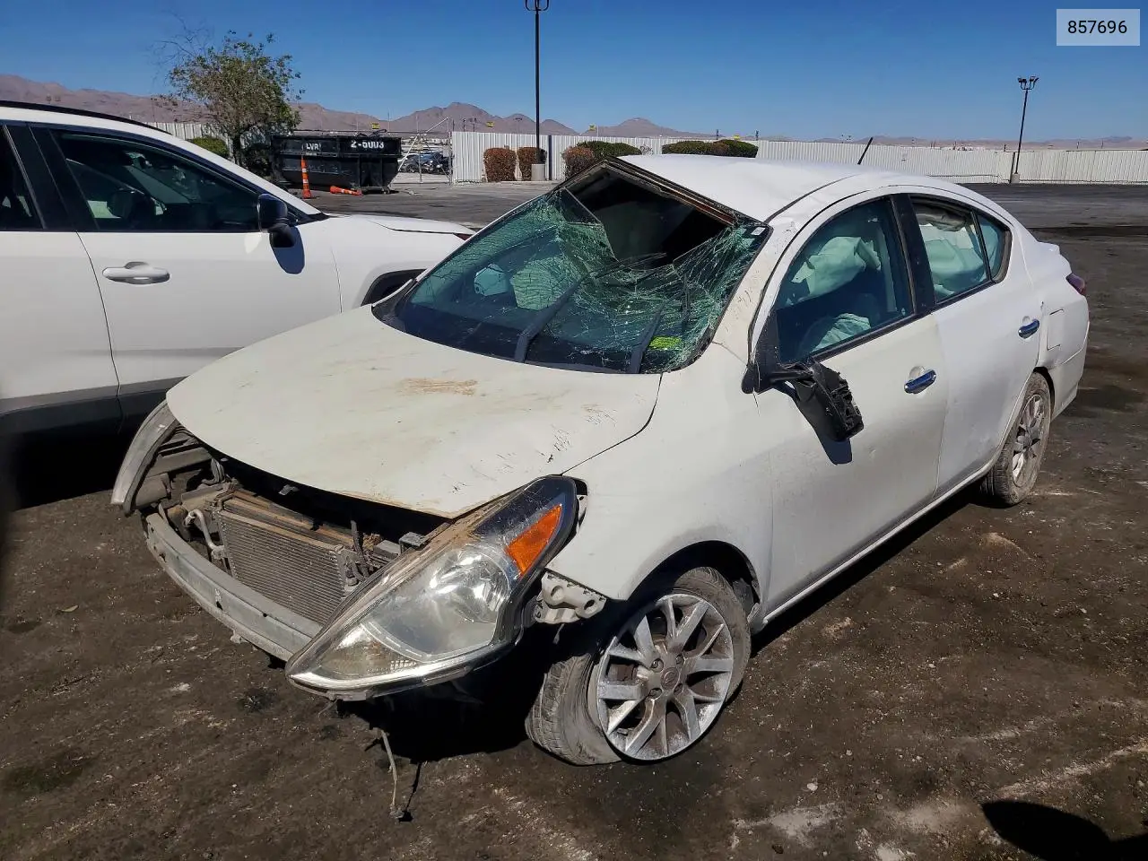 NISSAN VERSA 2018, VIN 3N1CN7AP3JL857696