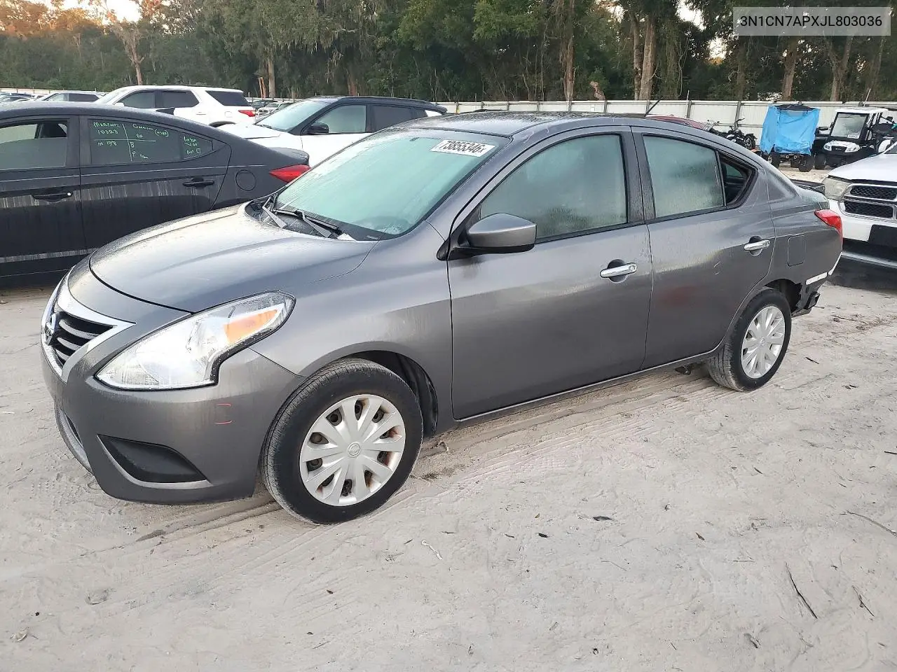 NISSAN VERSA 2018, VIN 3N1CN7APXJL803036
