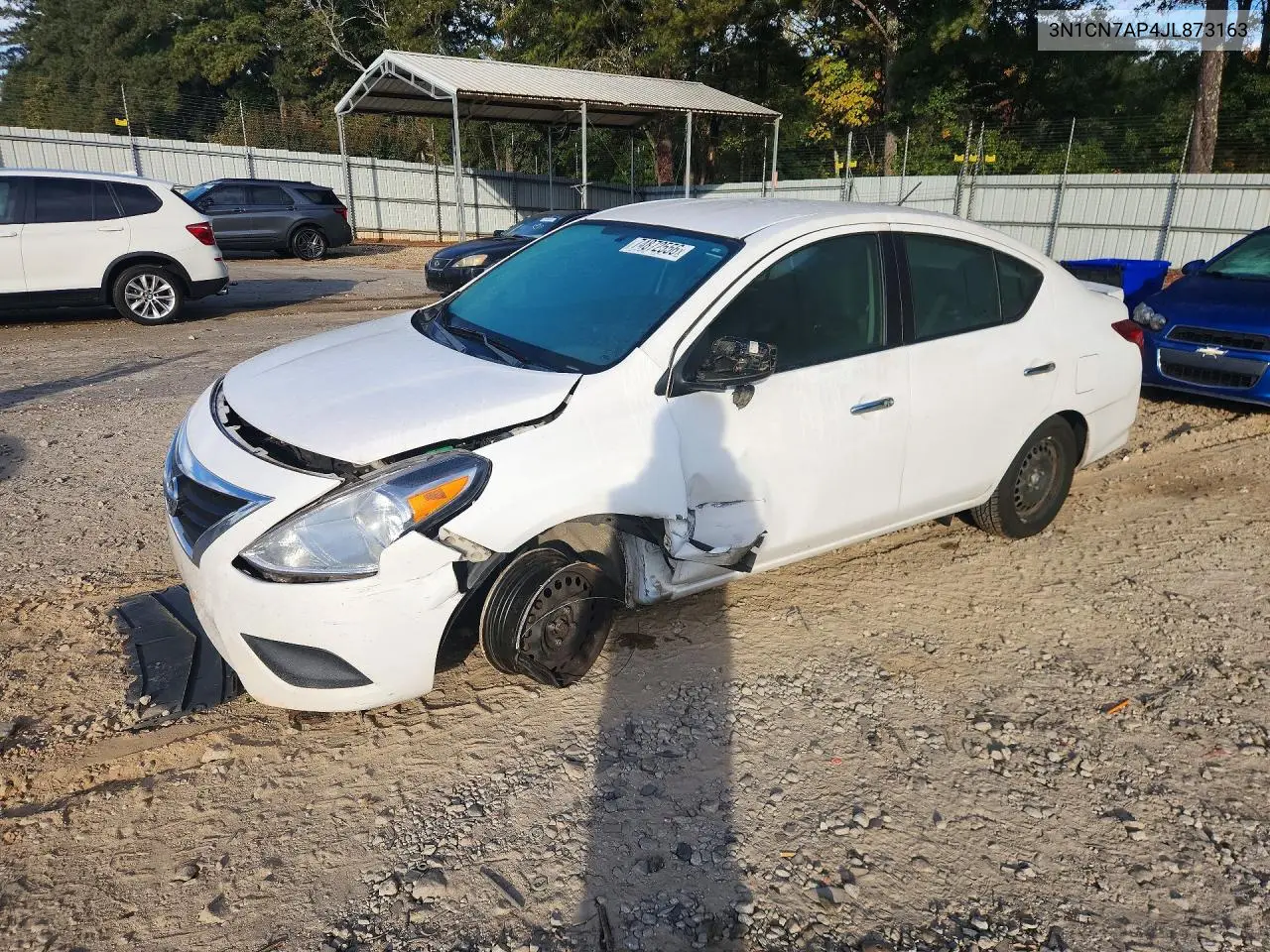NISSAN VERSA 2018, VIN 3N1CN7AP4JL873163