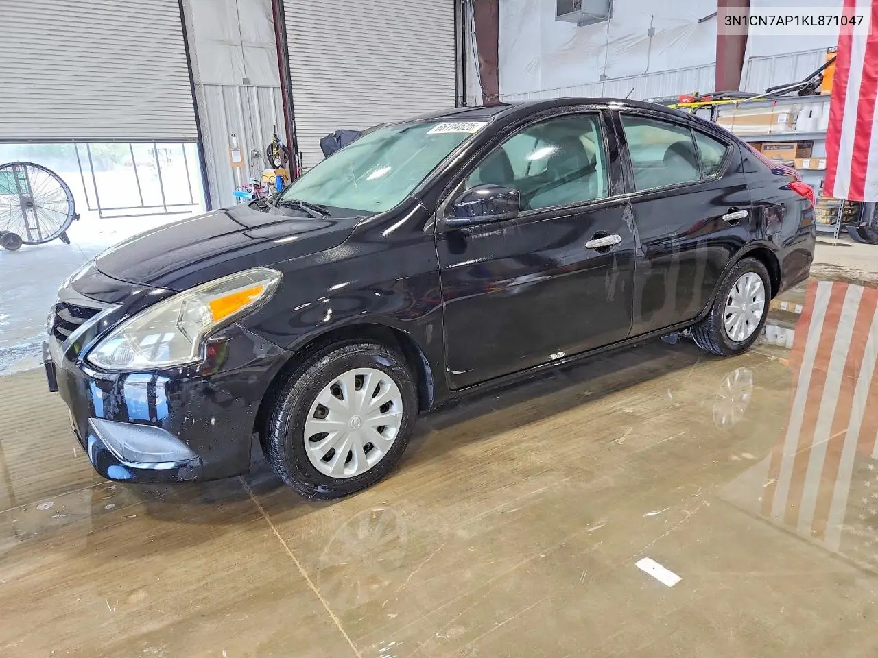 NISSAN VERSA 2019, VIN 3N1CN7AP1KL871047
