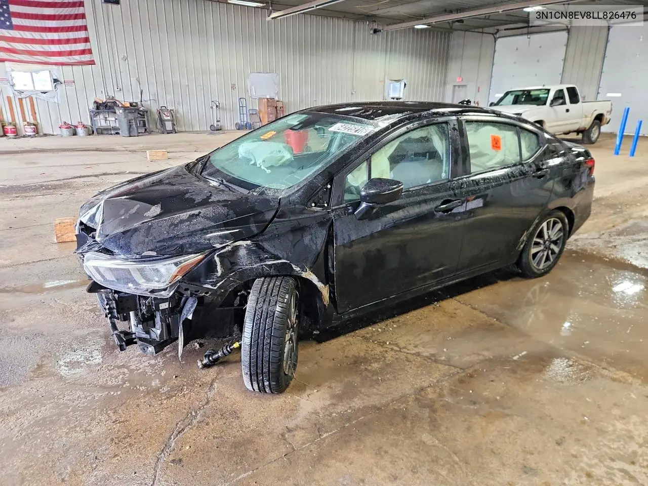 NISSAN VERSA 2020, VIN 3N1CN8EV8LL826476