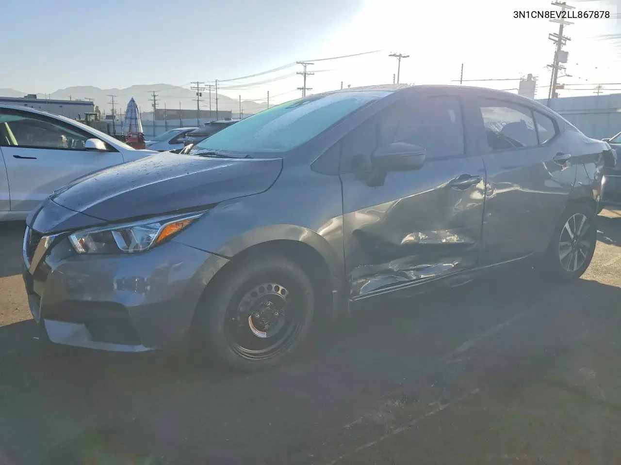 NISSAN VERSA 2020, VIN 3N1CN8EV2LL867878