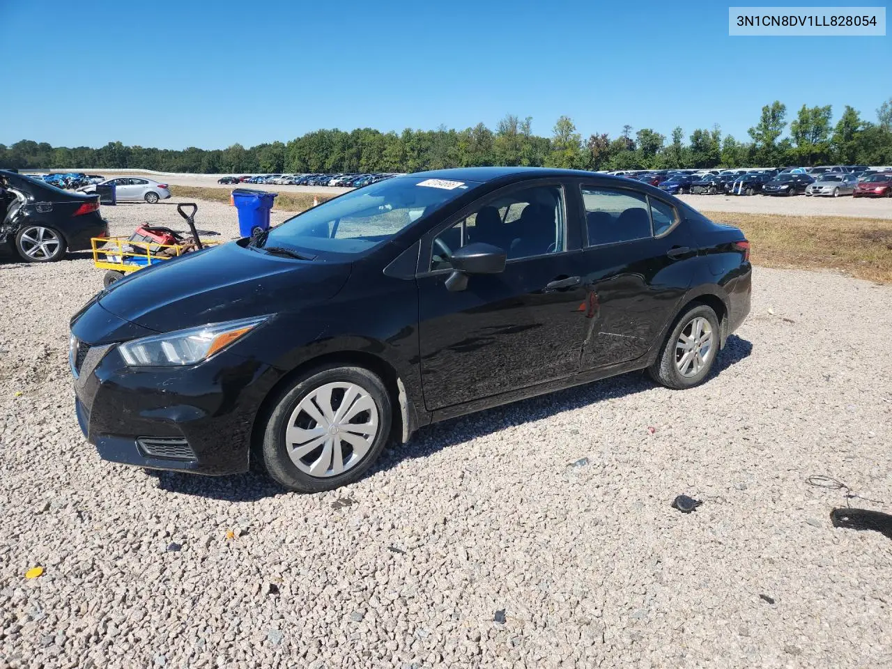 NISSAN VERSA 2020, VIN 3N1CN8DV1LL828054