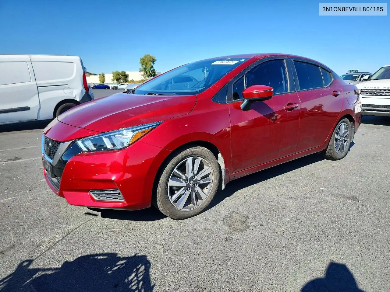 NISSAN VERSA 2020, VIN 3N1CN8EV8LL804185