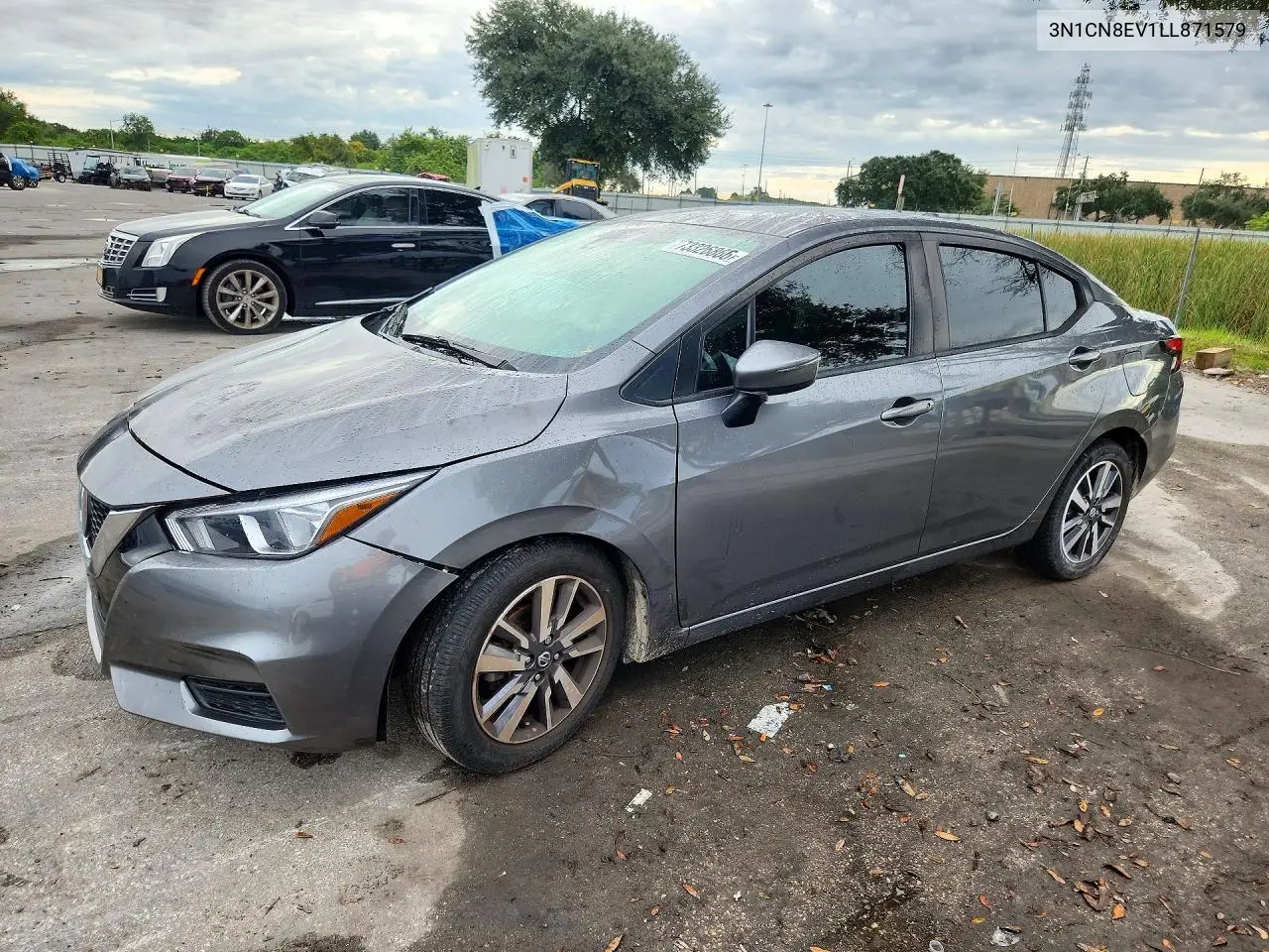 NISSAN VERSA 2020, VIN 3N1CN8EV1LL871579
