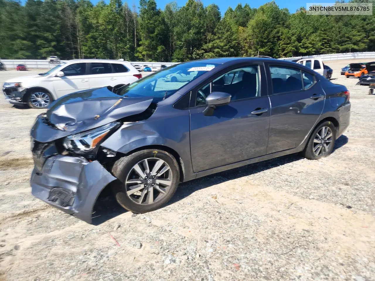 NISSAN VERSA 2021, VIN 3N1CN8EV5ML876785