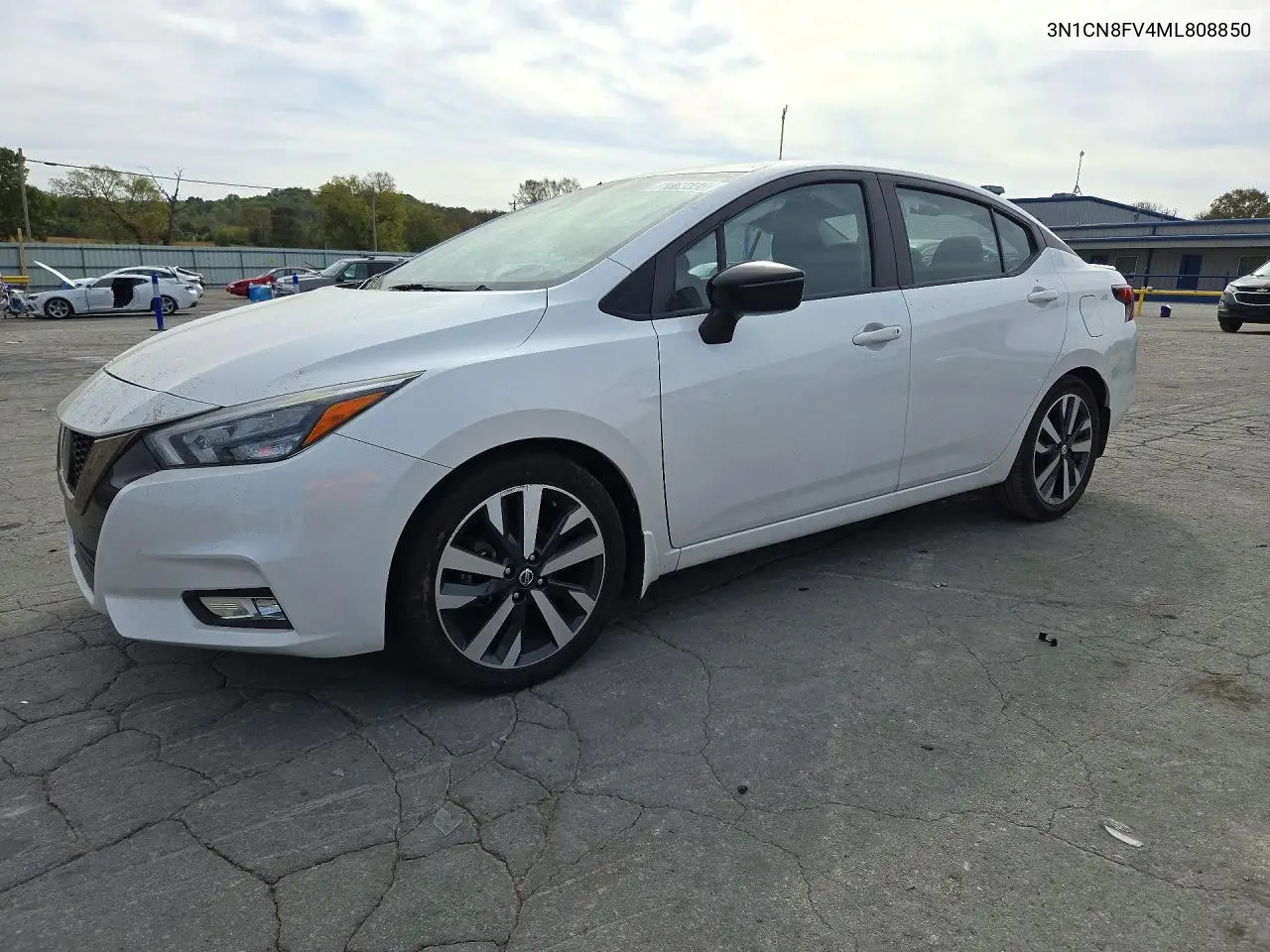 NISSAN VERSA 2021, VIN 3N1CN8FV4ML808850