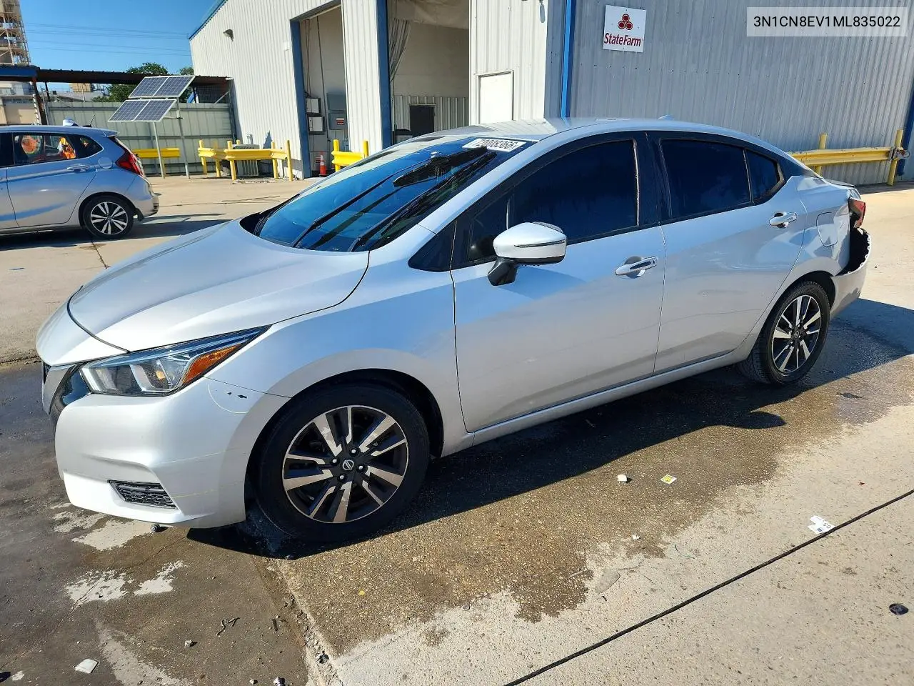 NISSAN VERSA 2021, VIN 3N1CN8EV1ML835022