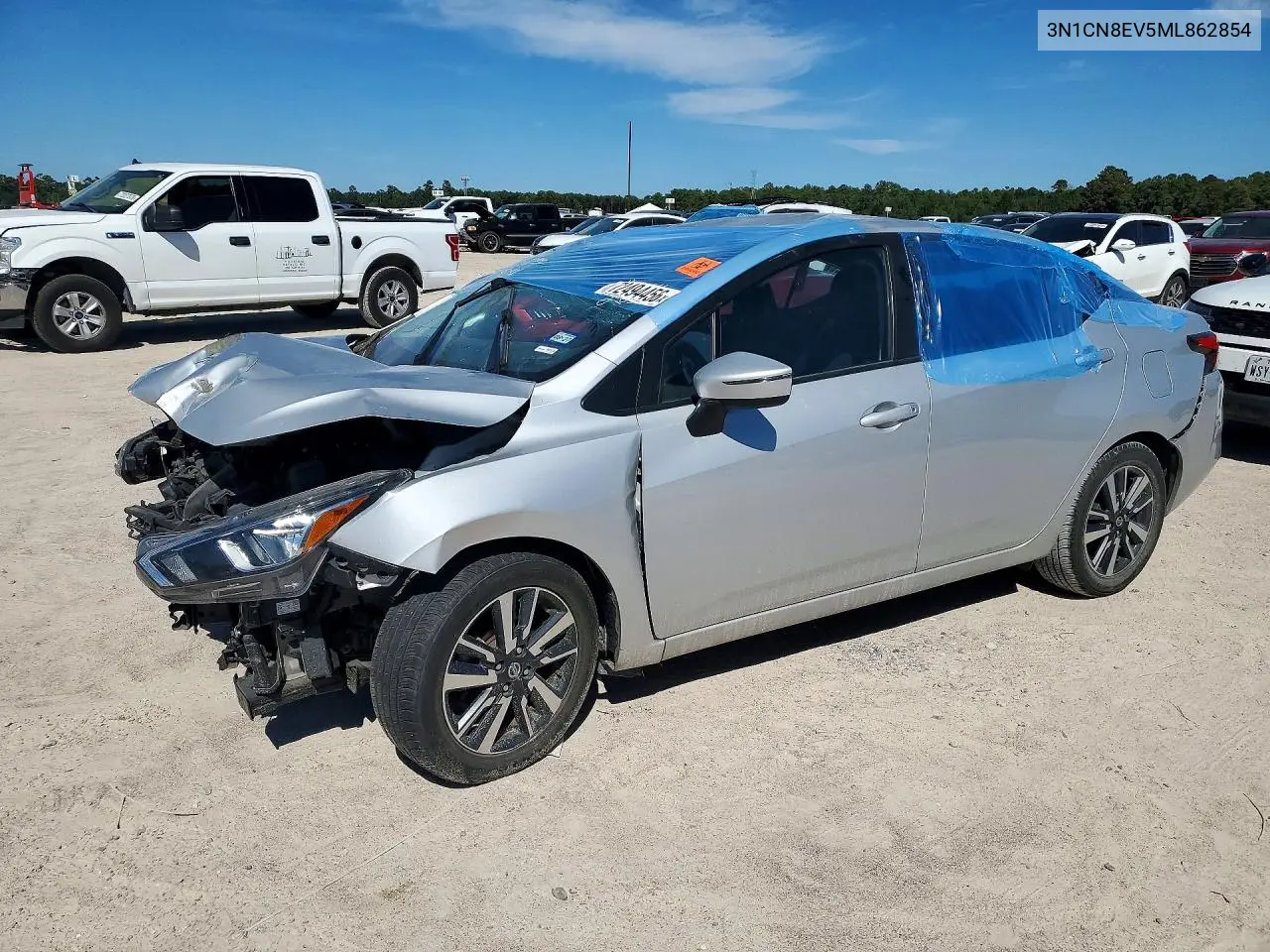 NISSAN VERSA 2021, VIN 3N1CN8EV5ML862854