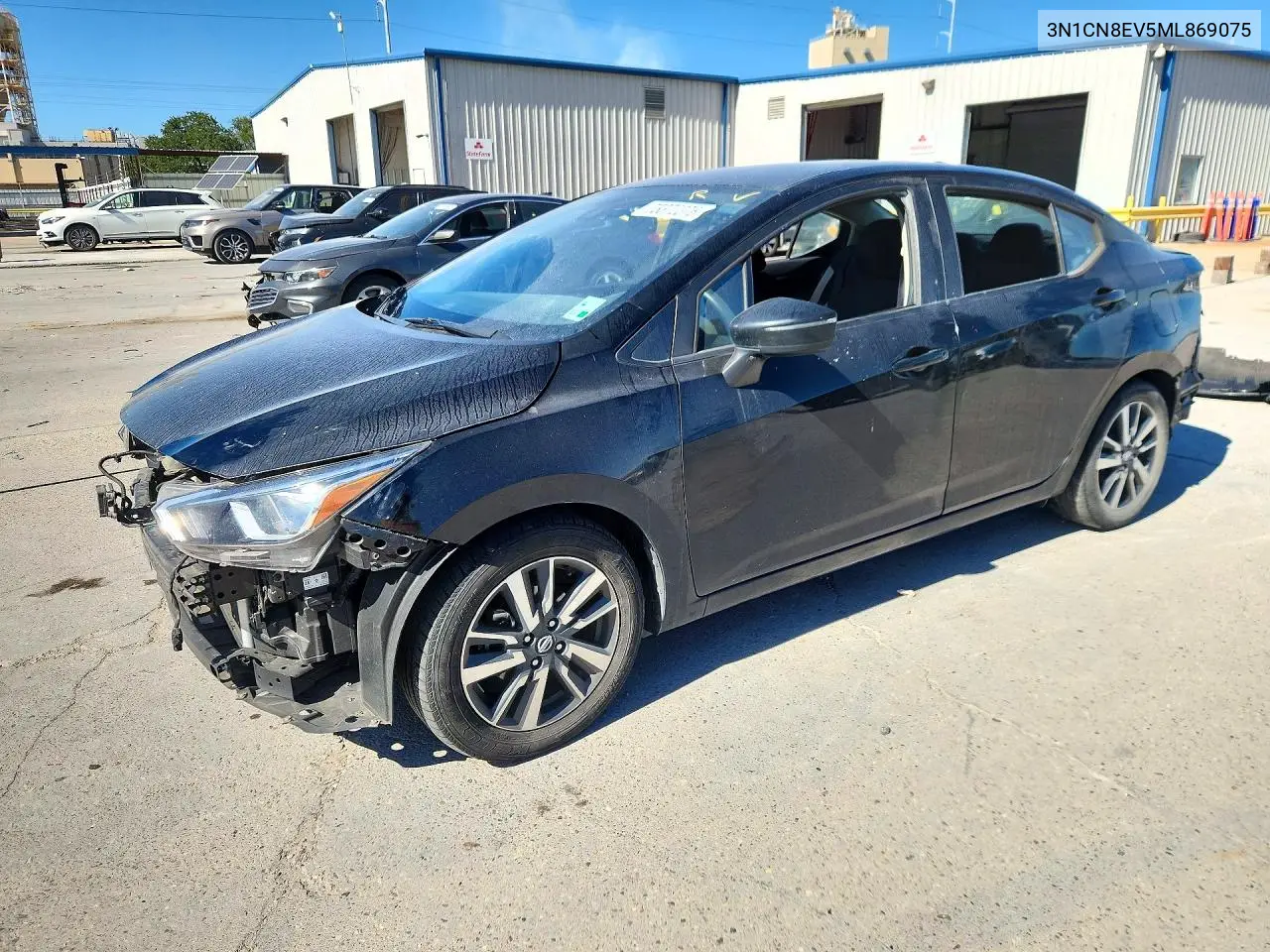 NISSAN VERSA 2021, VIN 3N1CN8EV5ML869075