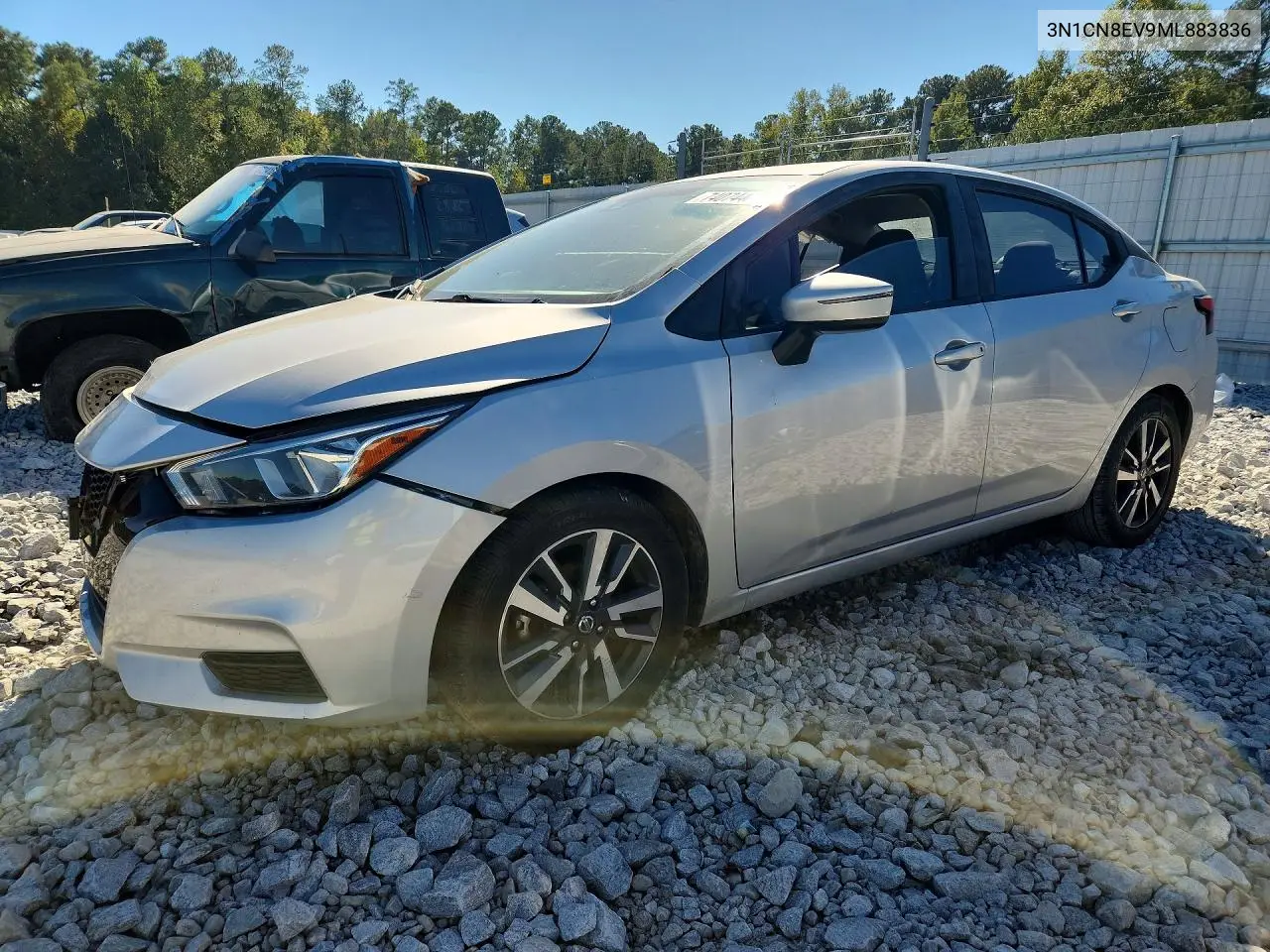 NISSAN VERSA 2021, VIN 3N1CN8EV9ML883836