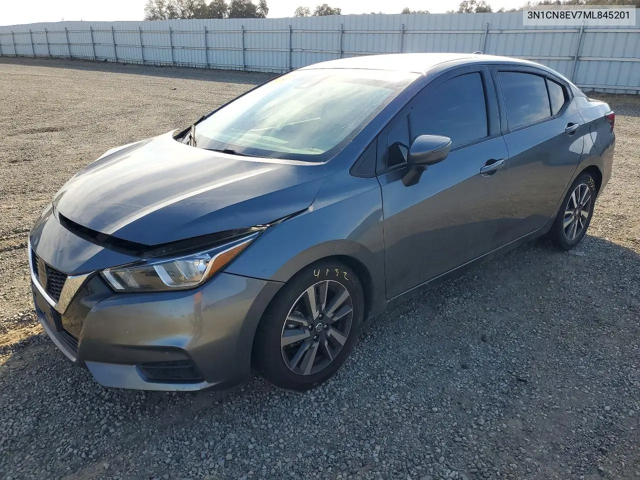 NISSAN VERSA 2021, VIN 3N1CN8EV7ML845201