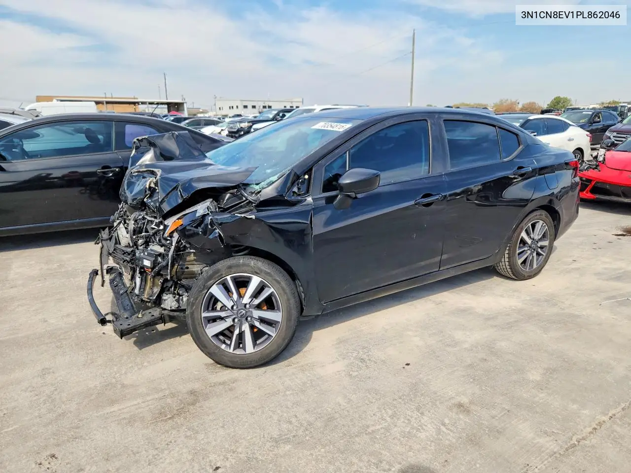 NISSAN VERSA 2023, VIN 3N1CN8EV1PL862046