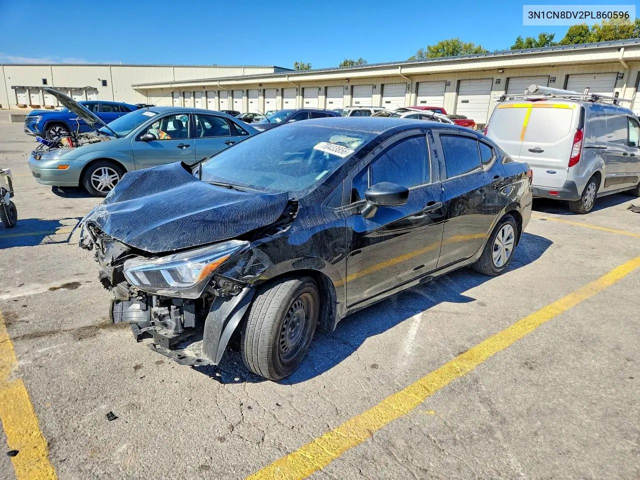 NISSAN VERSA 2023, VIN 3N1CN8DV2PL860596