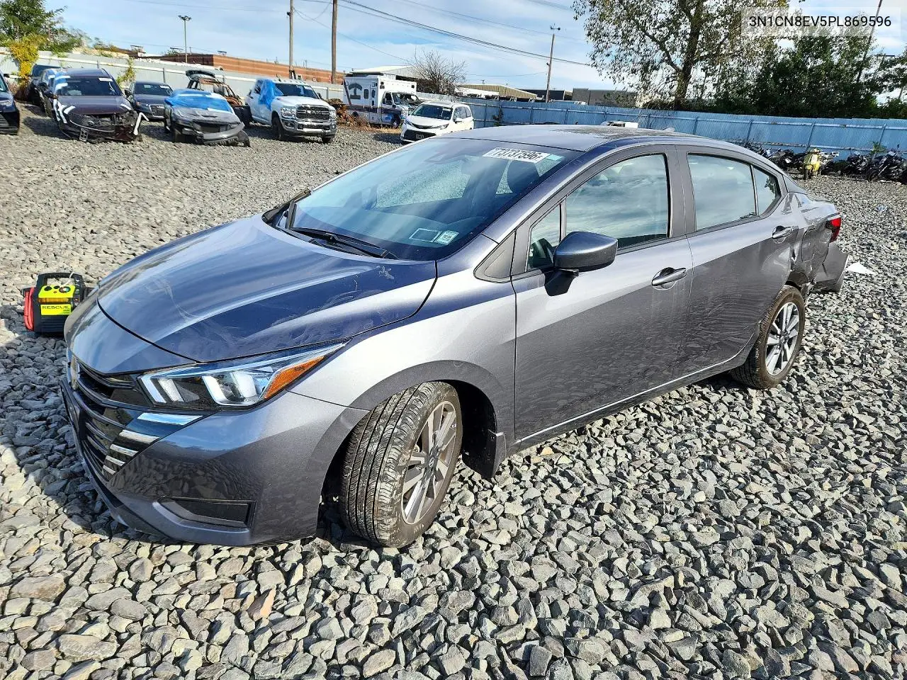 NISSAN VERSA 2023, VIN 3N1CN8EV5PL869596