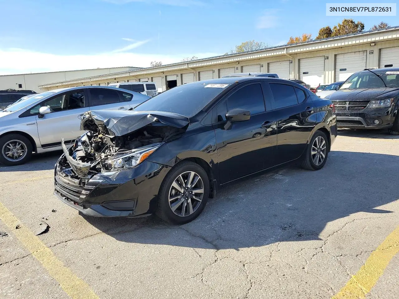 NISSAN VERSA 2023, VIN 3N1CN8EV7PL872631