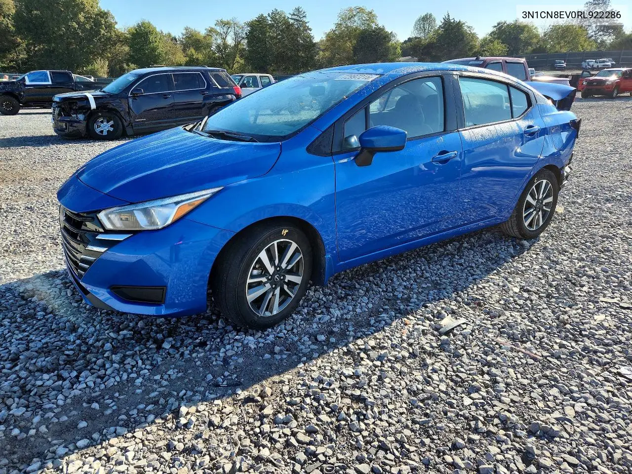 NISSAN VERSA 2024, VIN 3N1CN8EV0RL922286