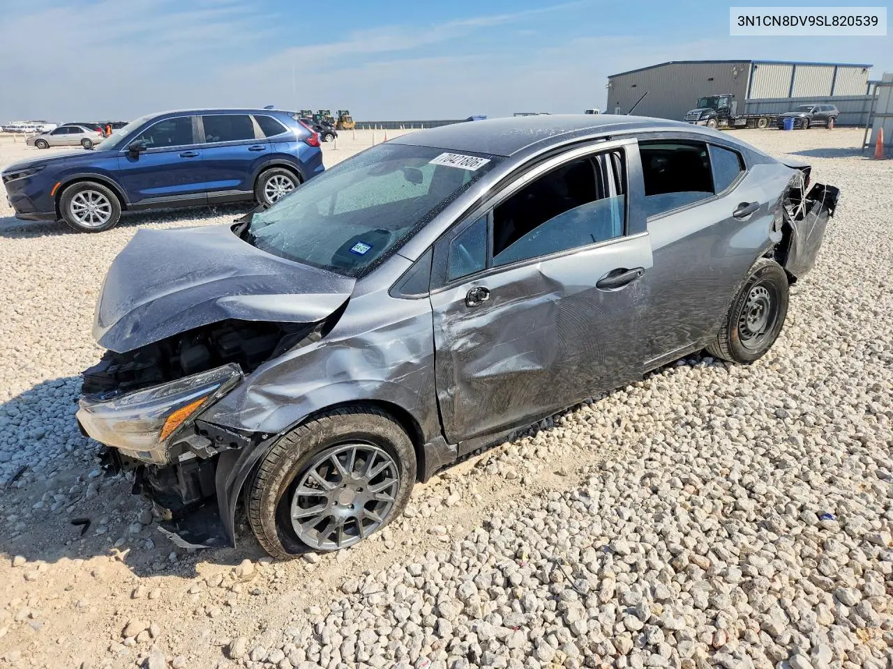 NISSAN VERSA 2025, VIN 3N1CN8DV9SL820539