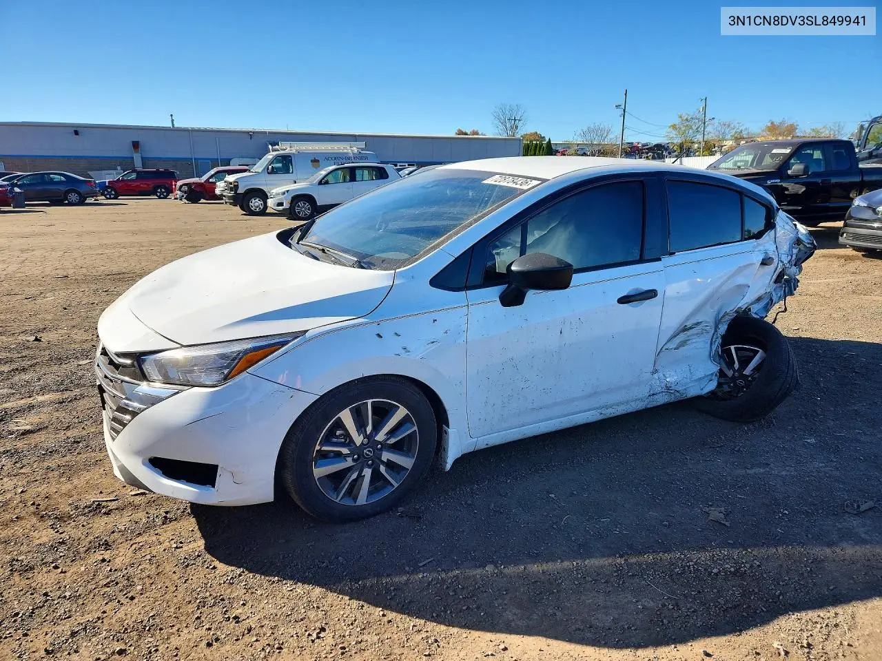 NISSAN VERSA 2025, VIN 3N1CN8DV3SL849941