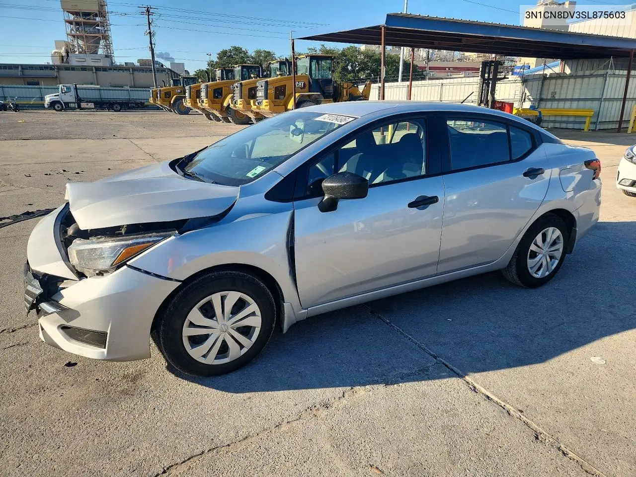 NISSAN VERSA 2025, VIN 3N1CN8DV3SL875603