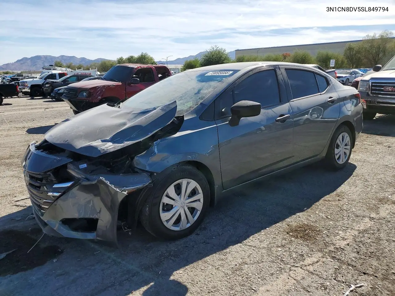 NISSAN VERSA 2025, VIN 3N1CN8DV5SL849794