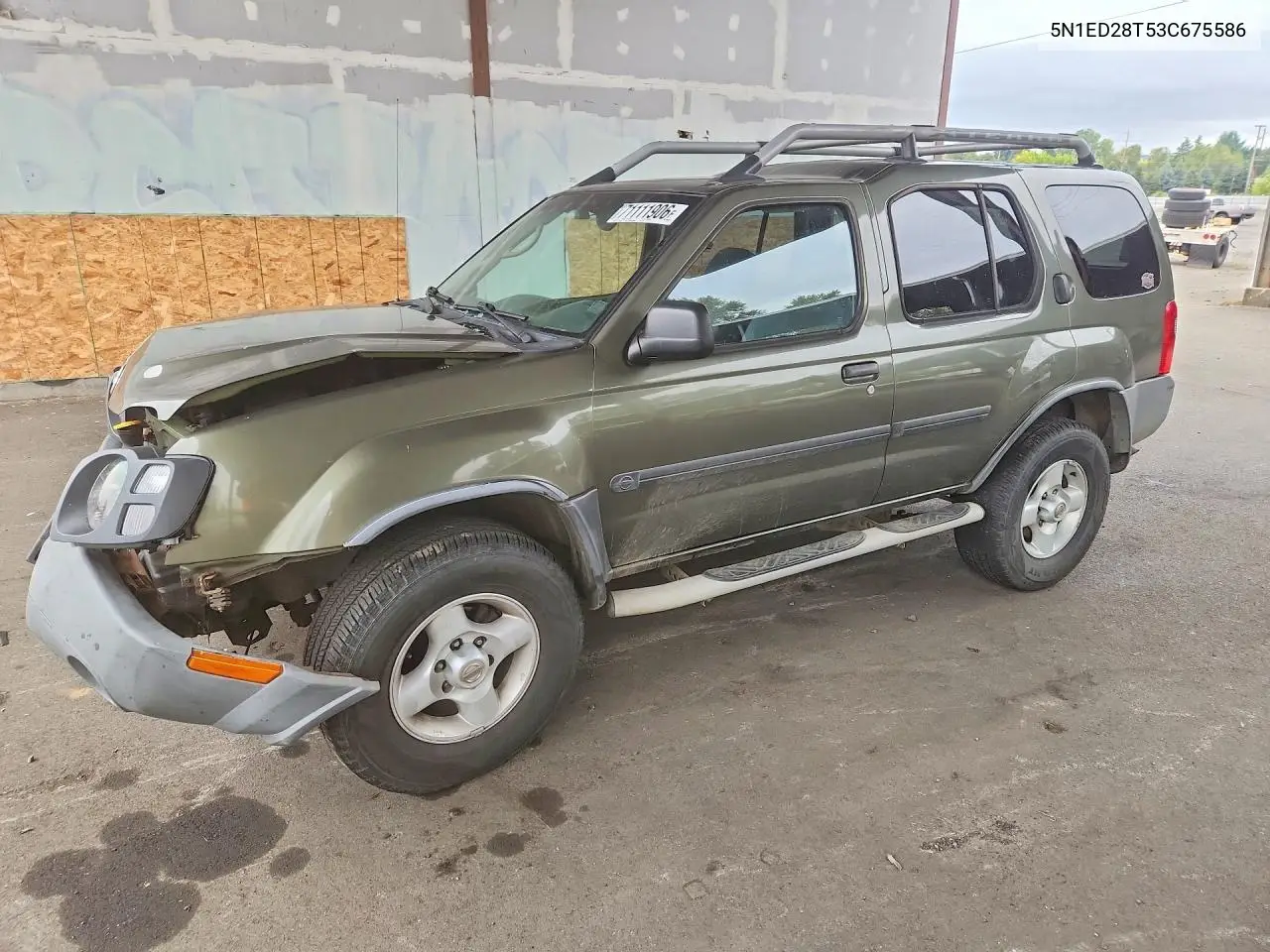 NISSAN XTERRA 2003, VIN 5N1ED28T53C675586