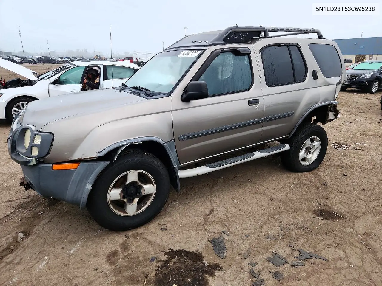 NISSAN XTERRA 2003, VIN 5N1ED28T53C695238
