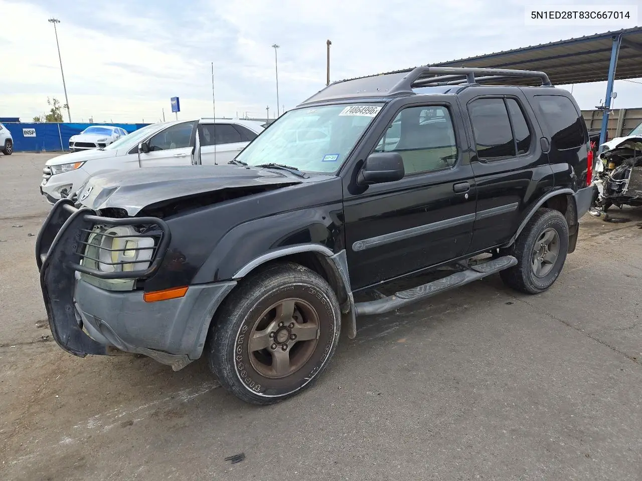 NISSAN XTERRA 2003, VIN 5N1ED28T83C667014
