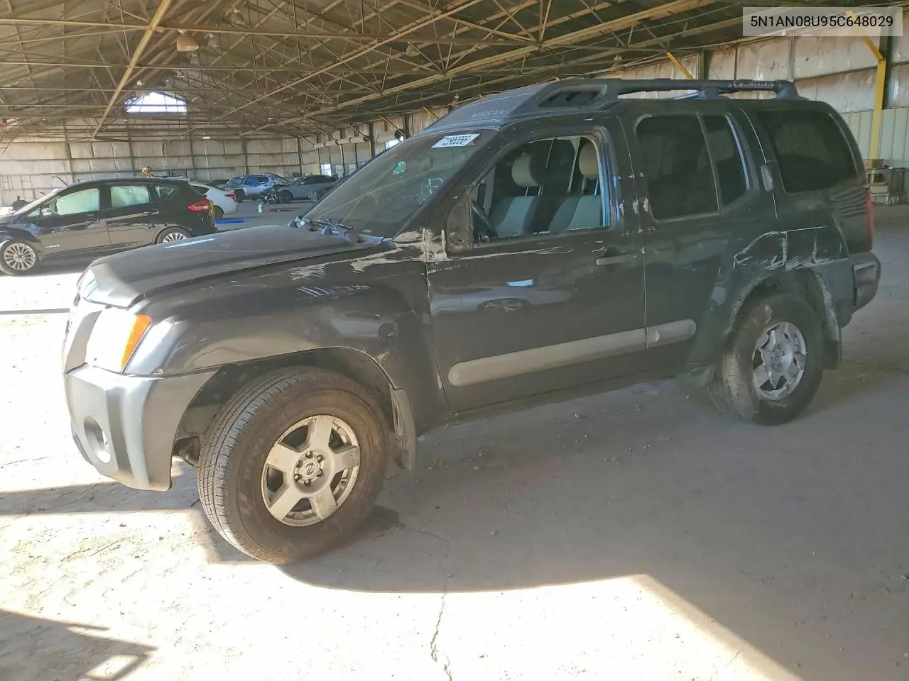 NISSAN XTERRA 2005, VIN 5N1AN08U95C648029