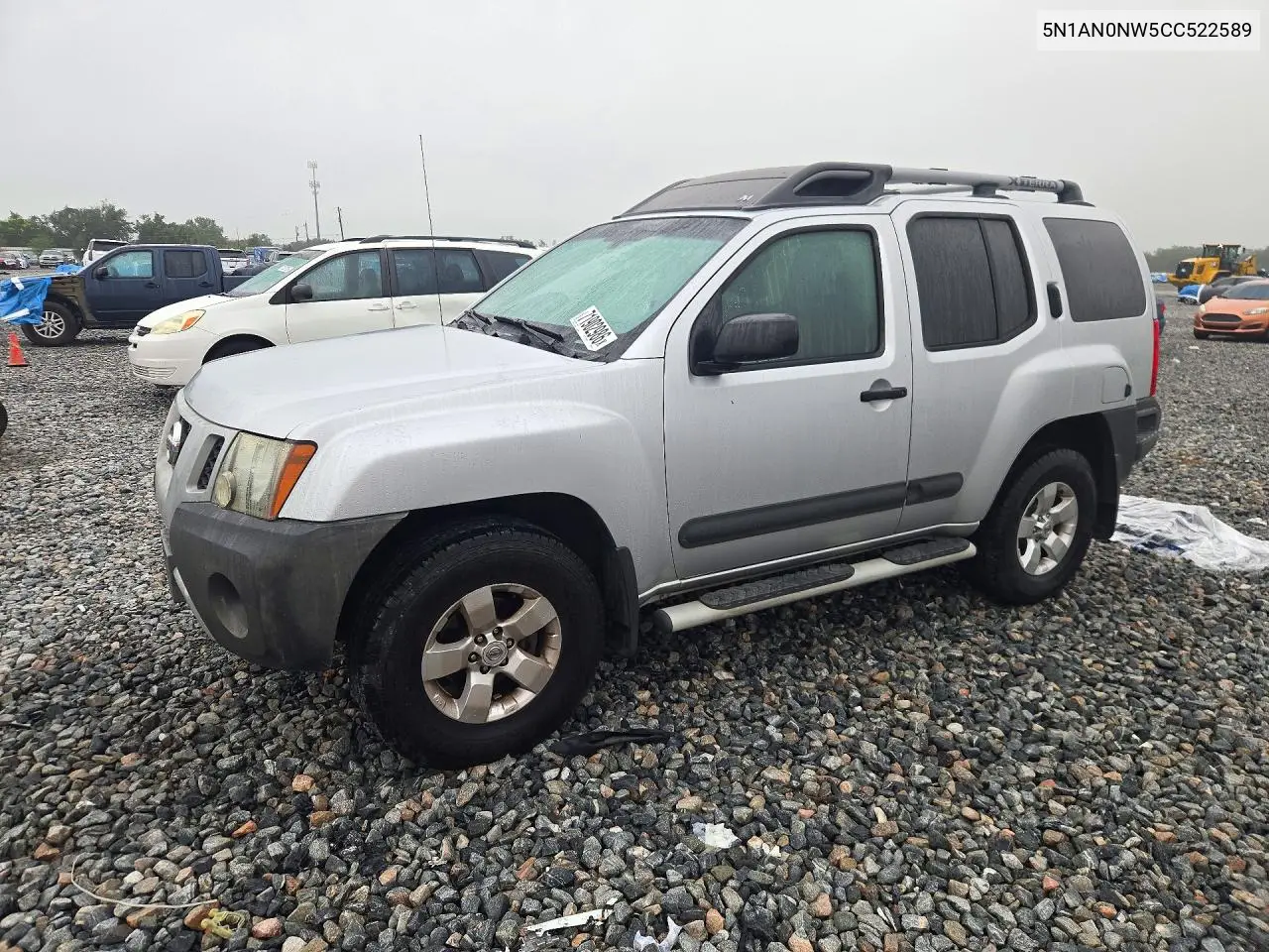 NISSAN XTERRA 2012, VIN 5N1AN0NW5CC522589