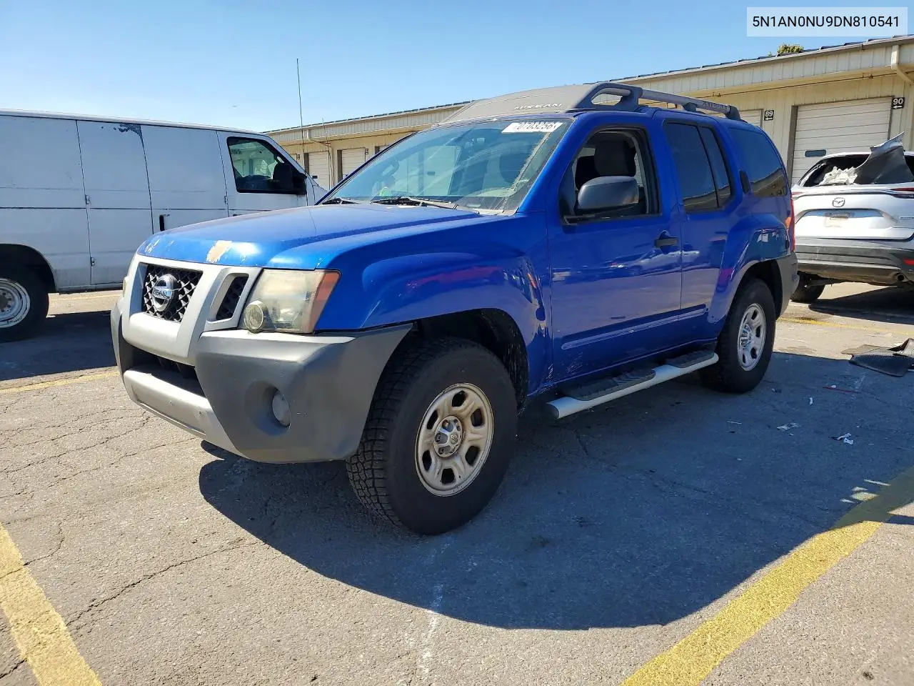 NISSAN XTERRA 2013, VIN 5N1AN0NU9DN810541