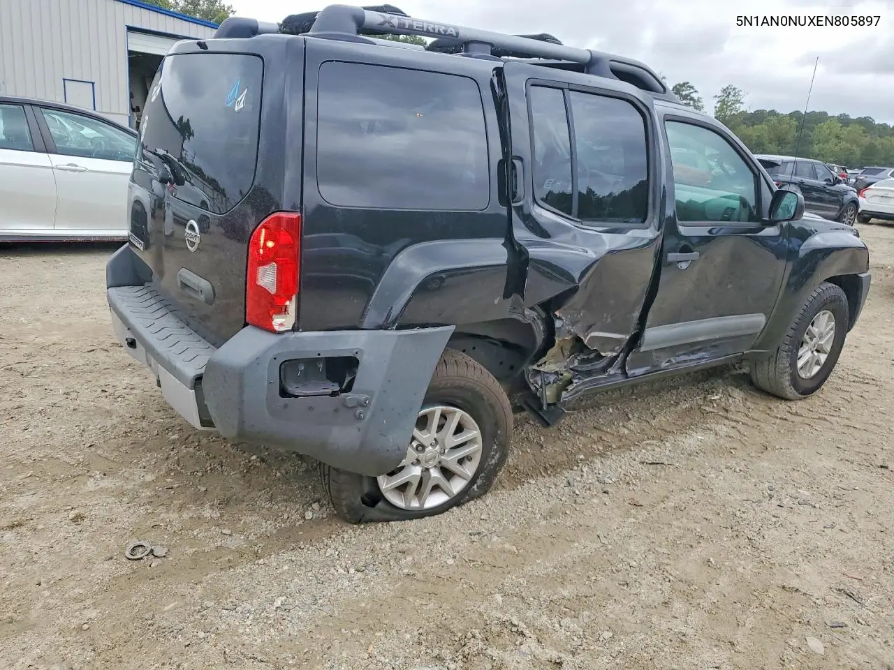 2014 NISSAN XTERRA VIN 5N1AN0NUXEN805897 — фото 3