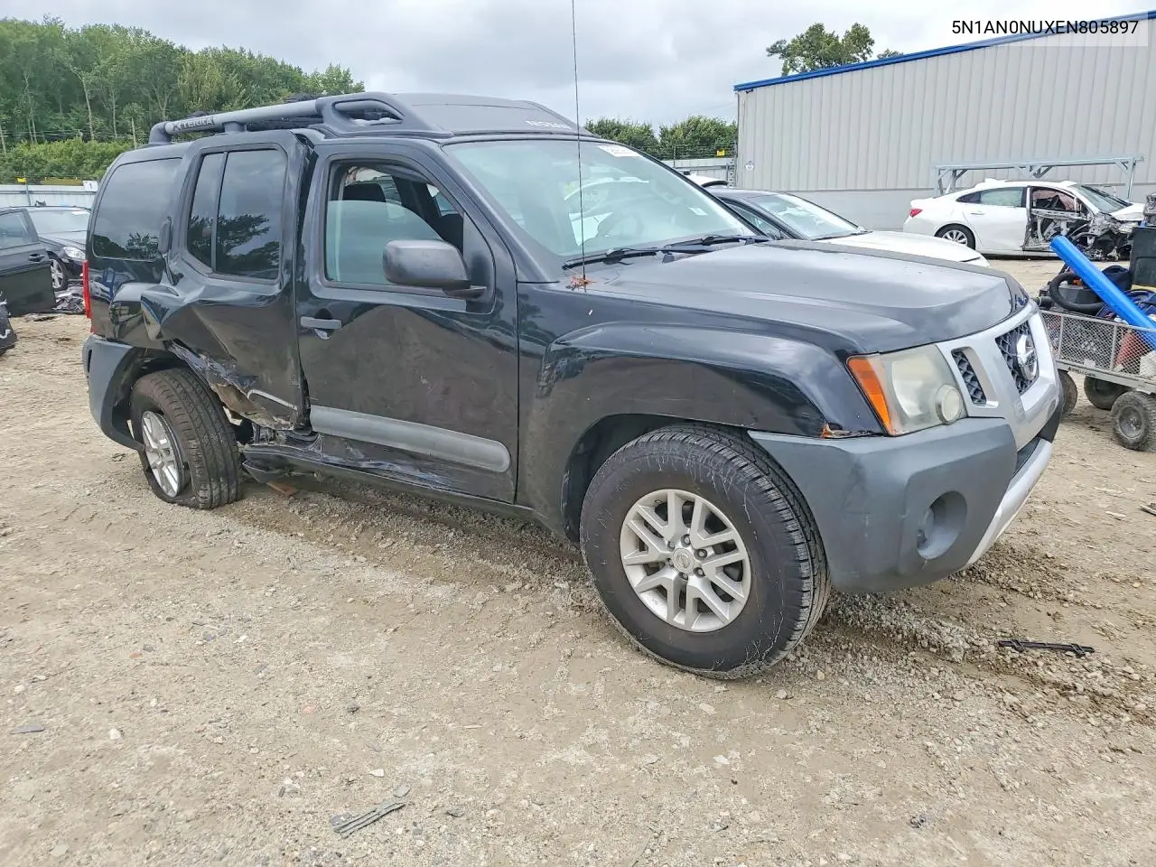 2014 NISSAN XTERRA VIN 5N1AN0NUXEN805897 — фото 4