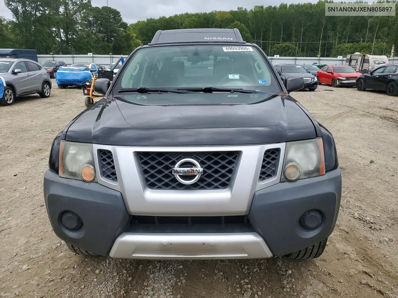 2014 NISSAN XTERRA VIN 5N1AN0NUXEN805897 — фото 5