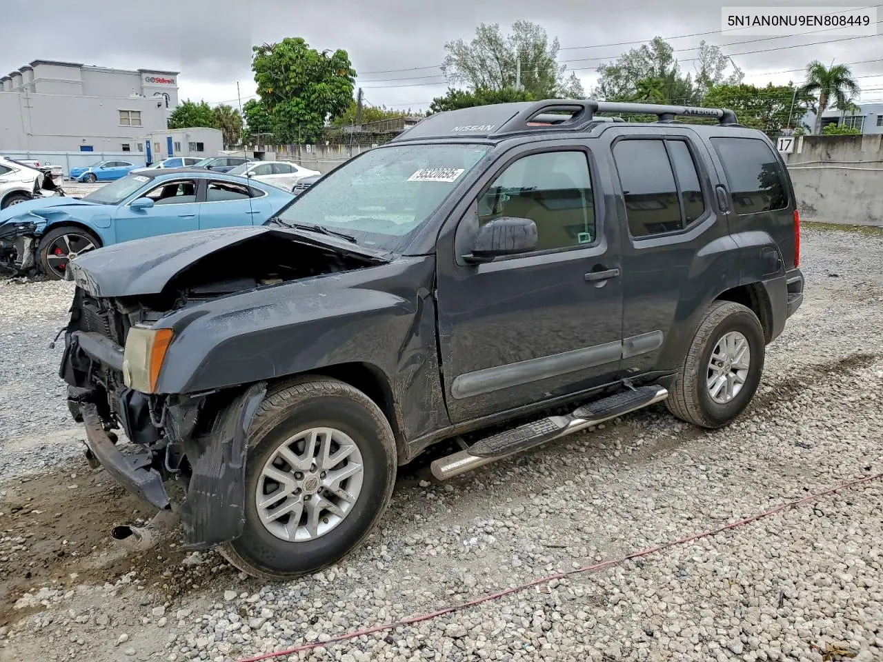 NISSAN XTERRA 2014, VIN 5N1AN0NU9EN808449