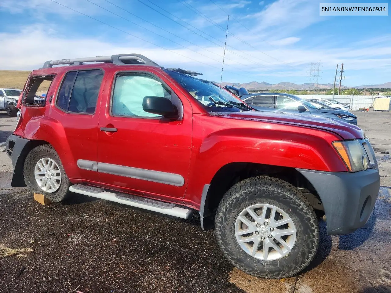 2015 NISSAN XTERRA VIN 5N1AN0NW2FN666934 — фото 4