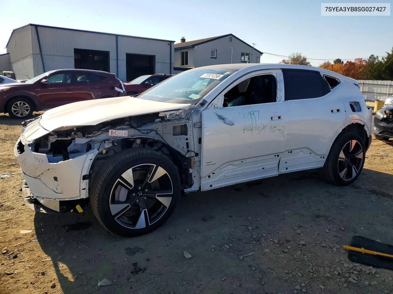 POLESTAR 3 2025, VIN 7SYEA3YB8SG027427