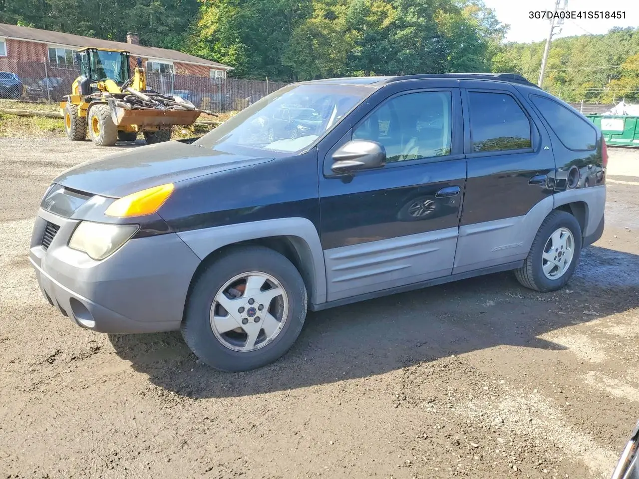 PONTIAC AZTEK 2001, VIN 3G7DA03E41S518451