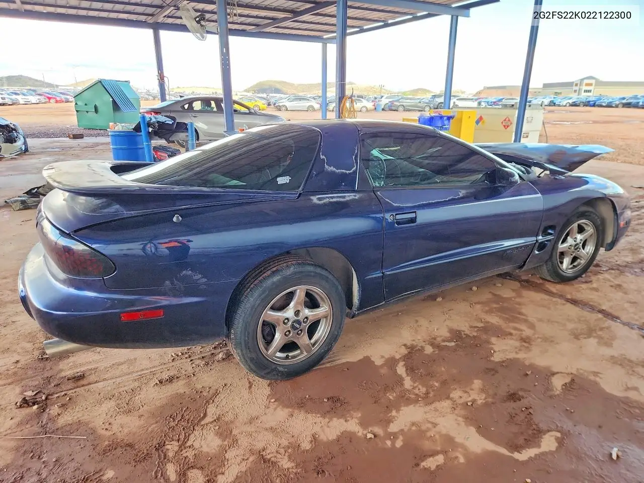 2002 PONTIAC FIREBIRD VIN 2G2FS22K022122300 — фото 3