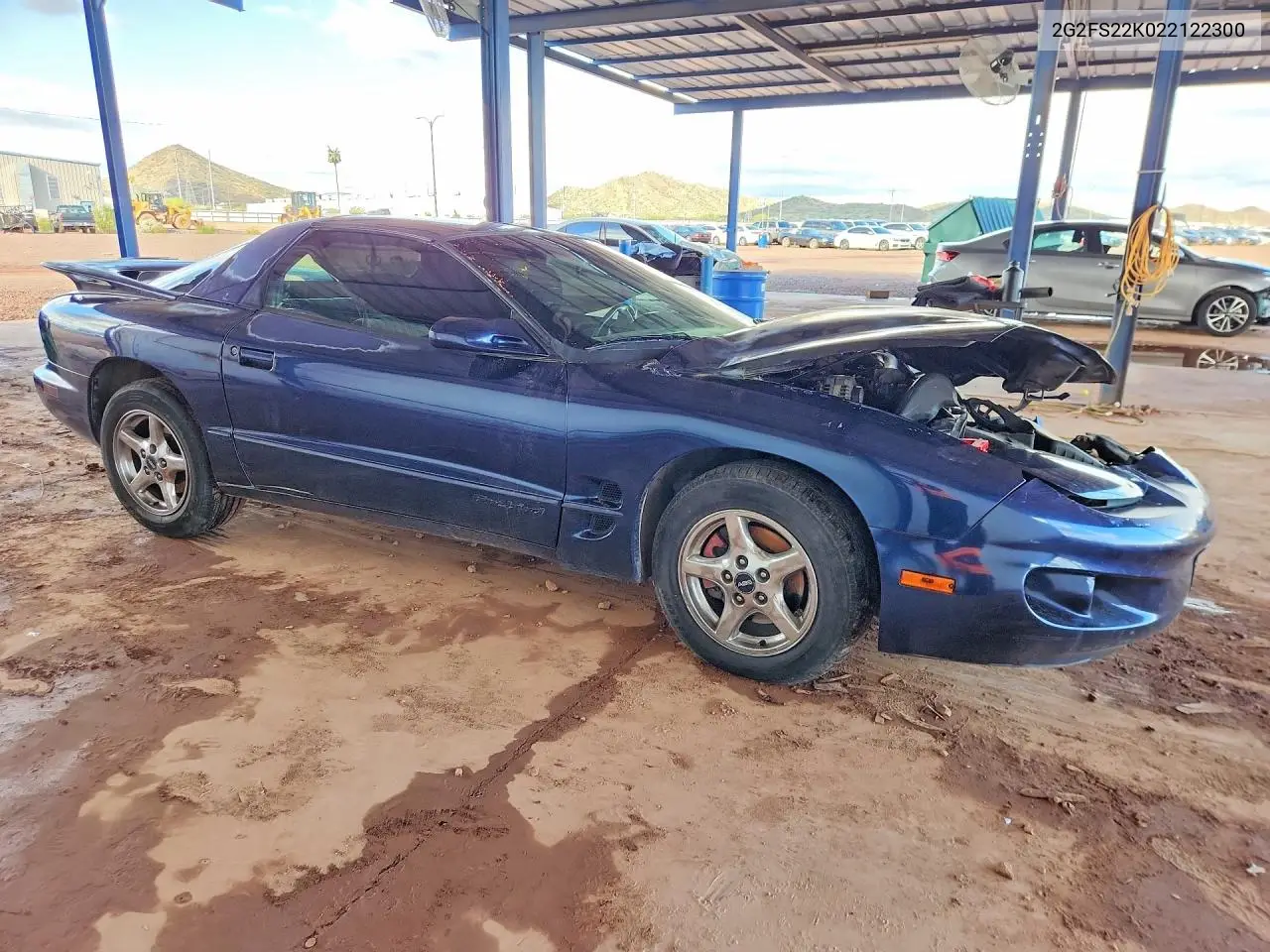 2002 PONTIAC FIREBIRD VIN 2G2FS22K022122300 — фото 4
