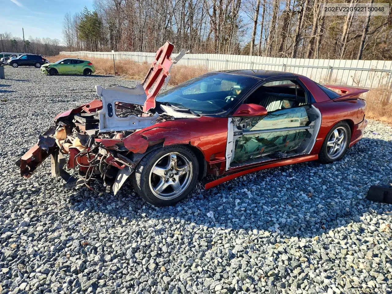 PONTIAC FIREBIRD 2002, VIN 2G2FV22G922150048