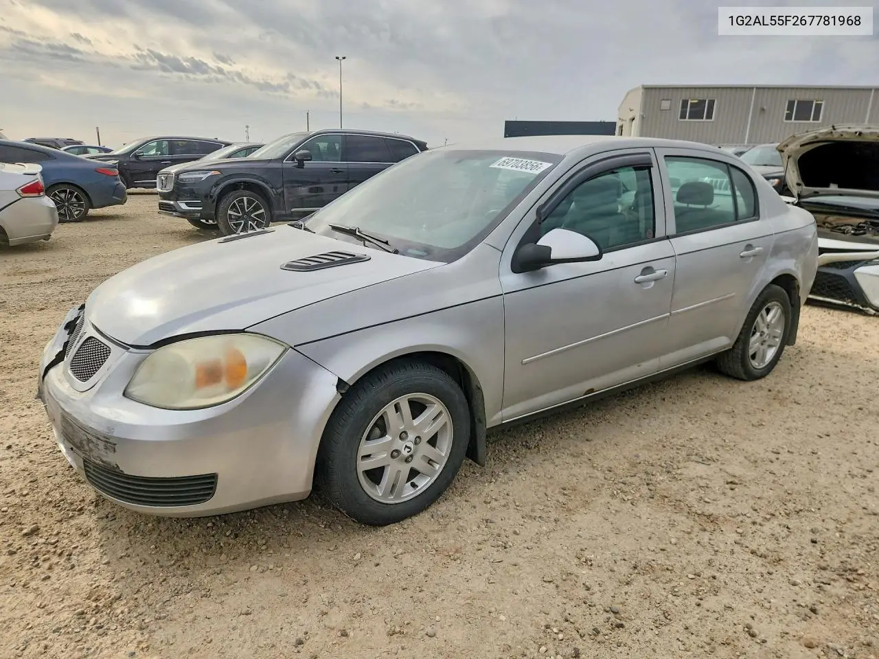 PONTIAC G5 2006, VIN 1G2AL55F267781968