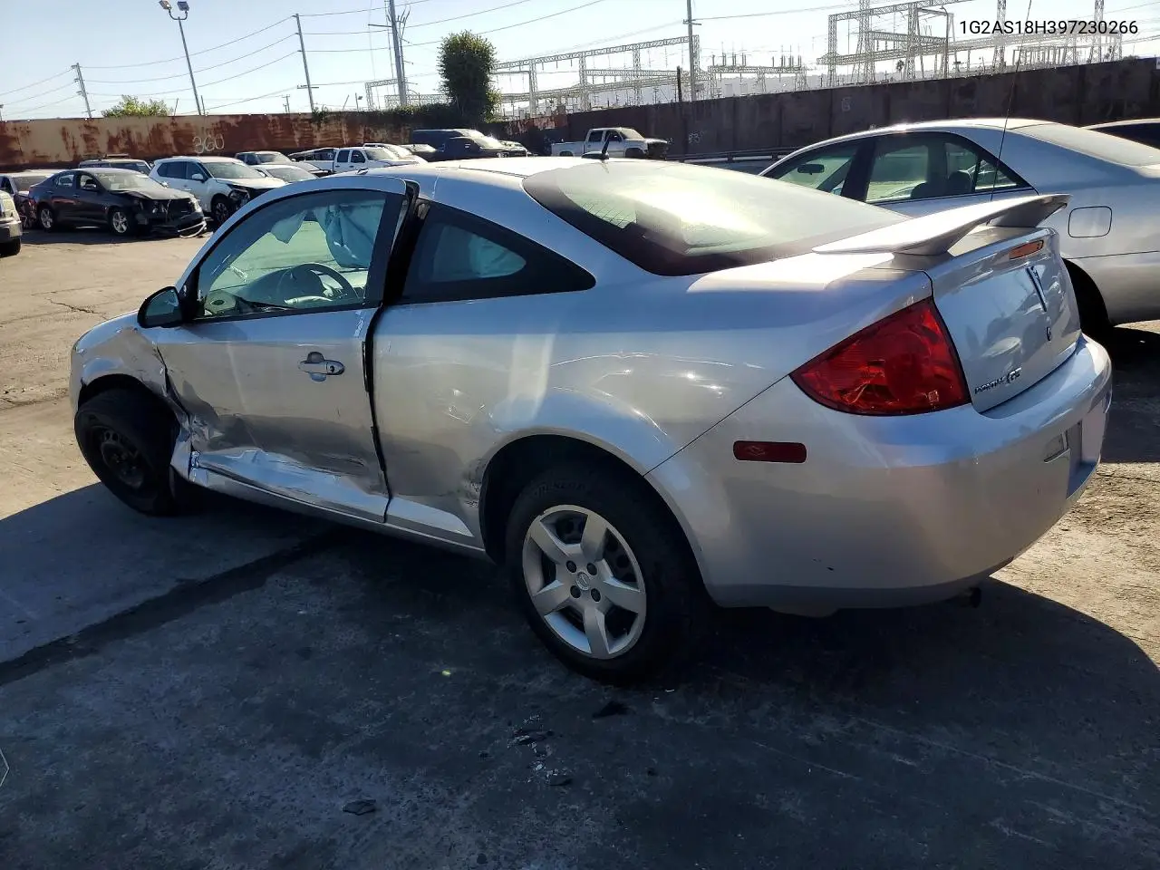 2009 PONTIAC G5 VIN 1G2AS18H397230266 — фото 2