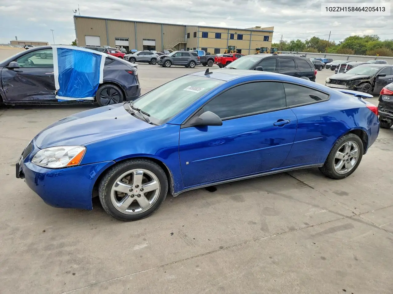 PONTIAC G6 2006, VIN 1G2ZH158464205413