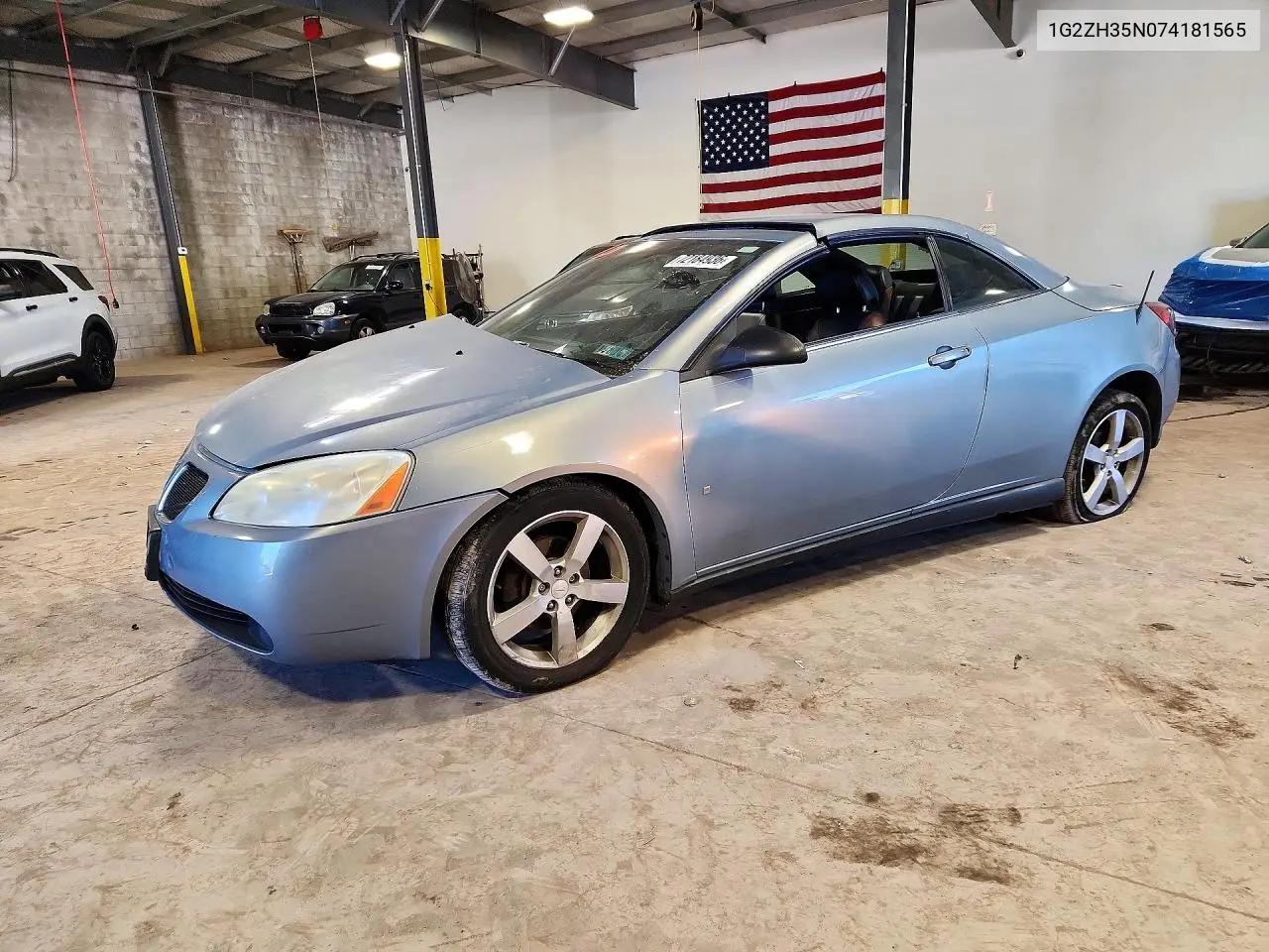 PONTIAC G6 2007, VIN 1G2ZH35N074181565
