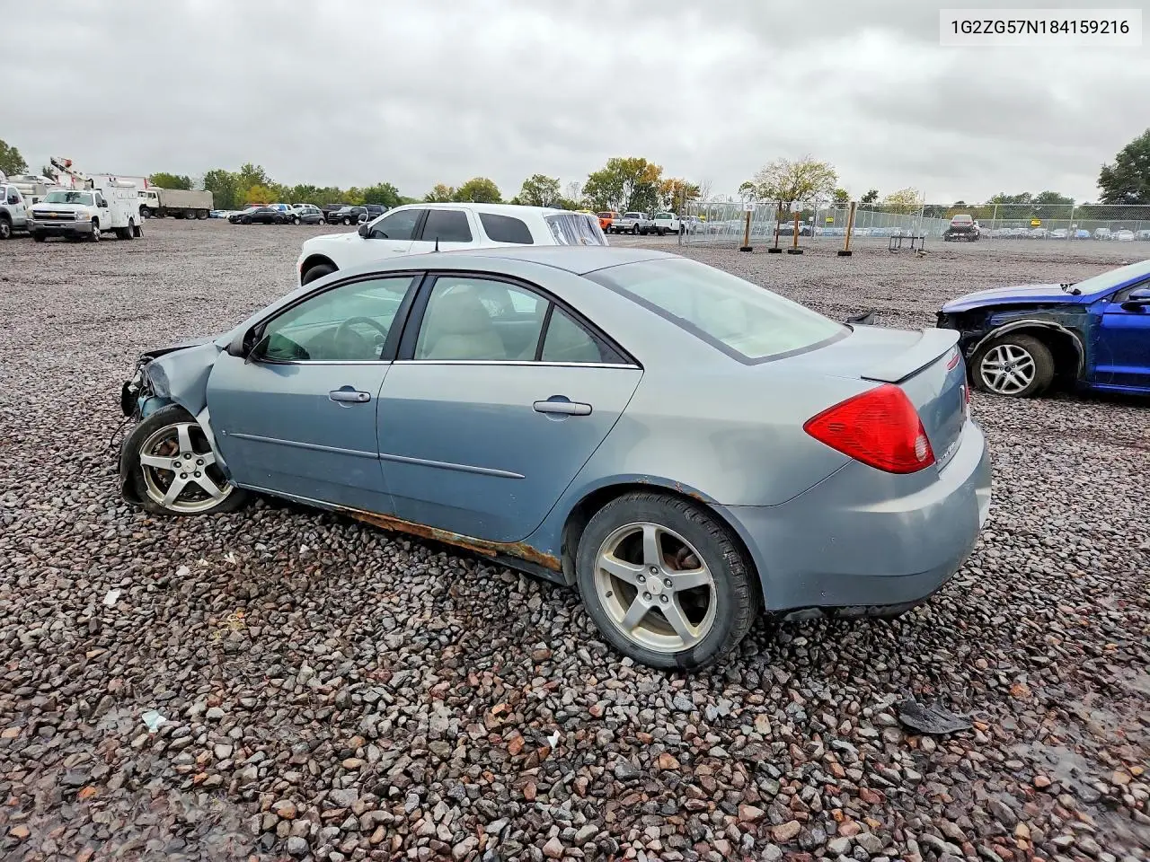 2008 PONTIAC G6 VIN 1G2ZG57N184159216 — фото 2