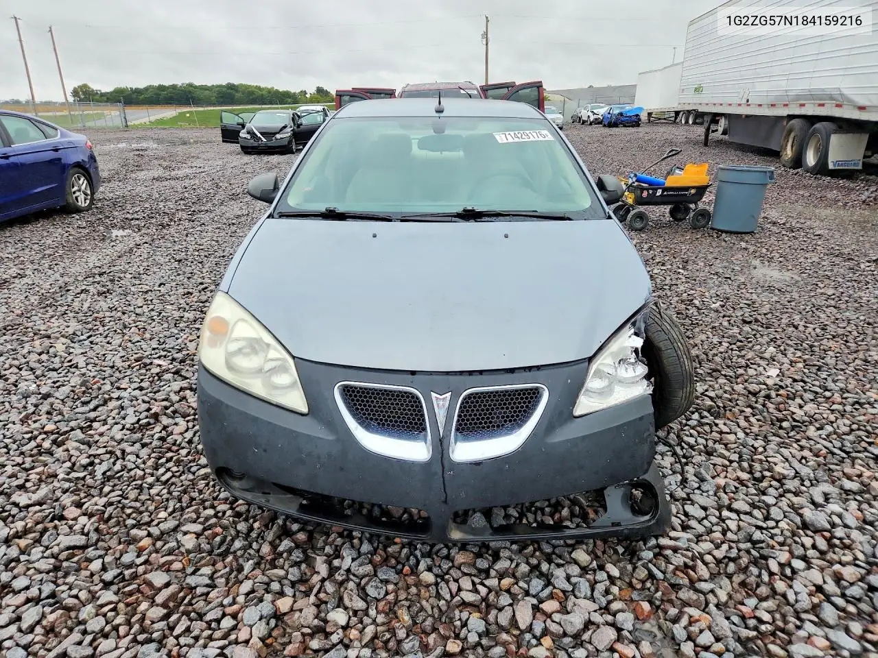 2008 PONTIAC G6 VIN 1G2ZG57N184159216 — фото 5