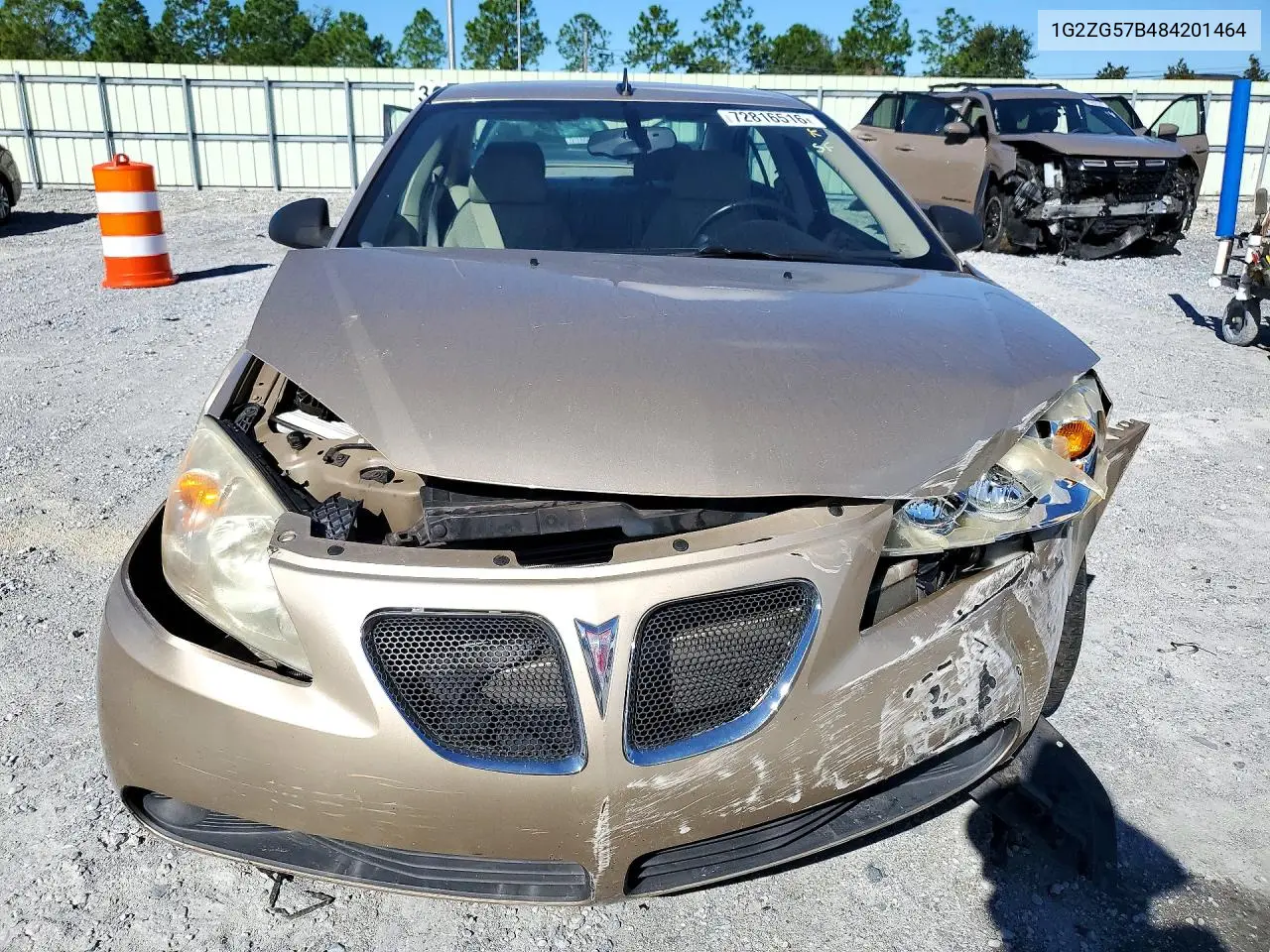 2008 PONTIAC G6 VIN 1G2ZG57B484201464 — фото 5
