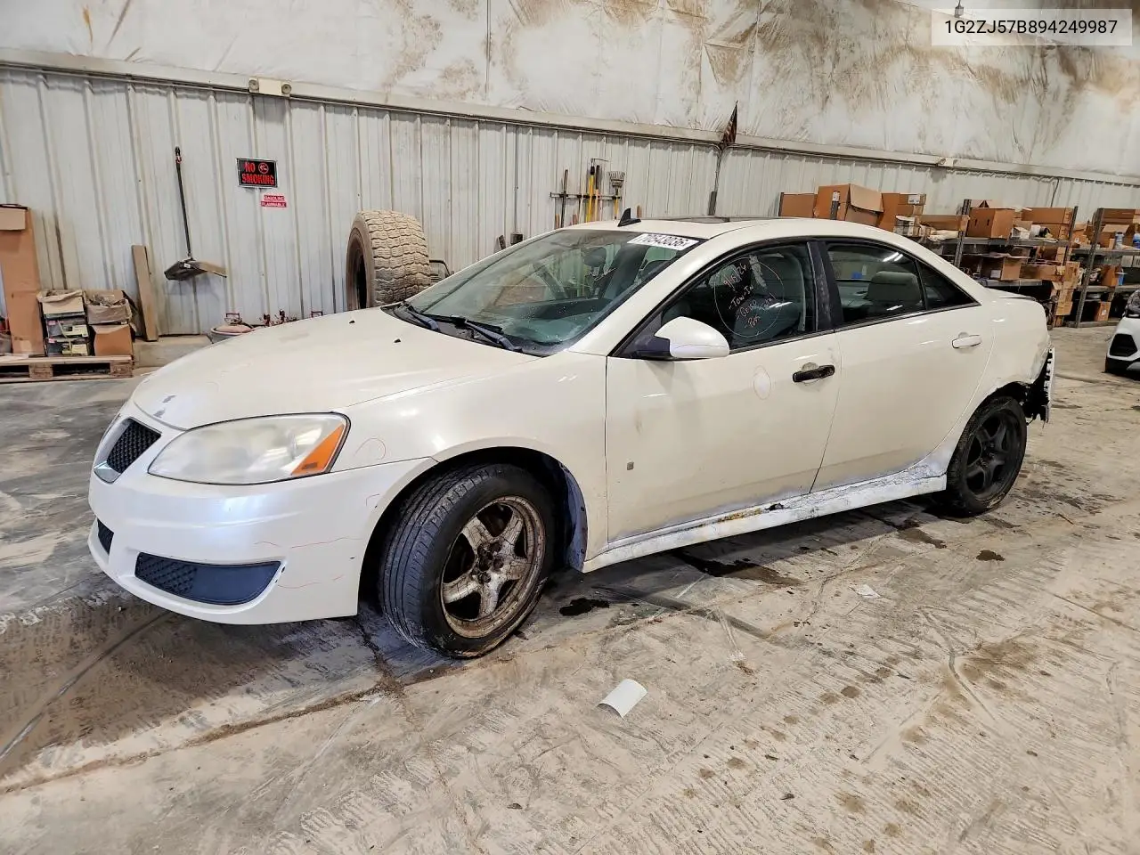 PONTIAC G6 2009, VIN 1G2ZJ57B894249987