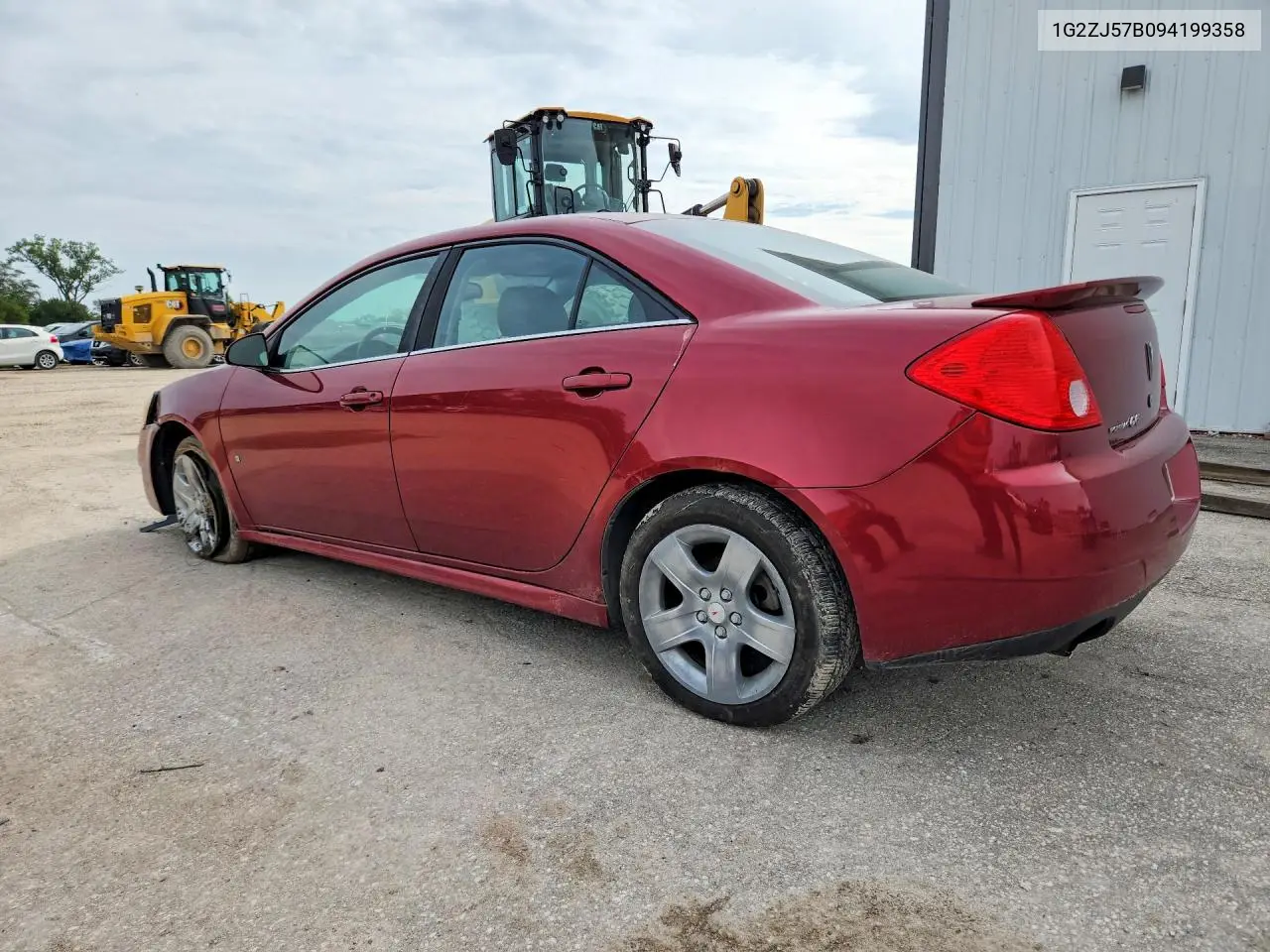 2009 PONTIAC G6 VIN 1G2ZJ57B094199358 — фото 2